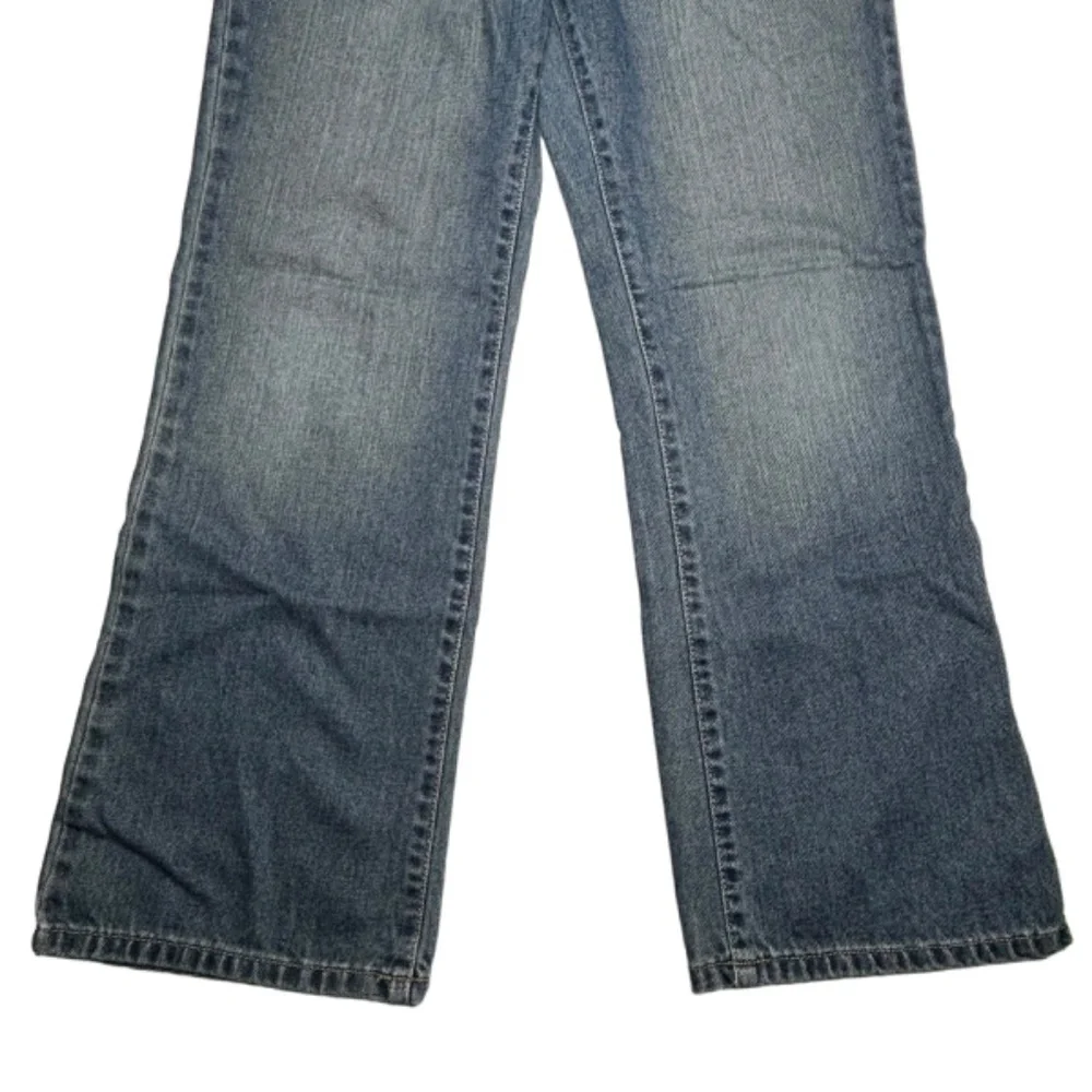 The Childrens Place Boys Jeans Size 12 Husky Bootcut Denim Blue Jeans